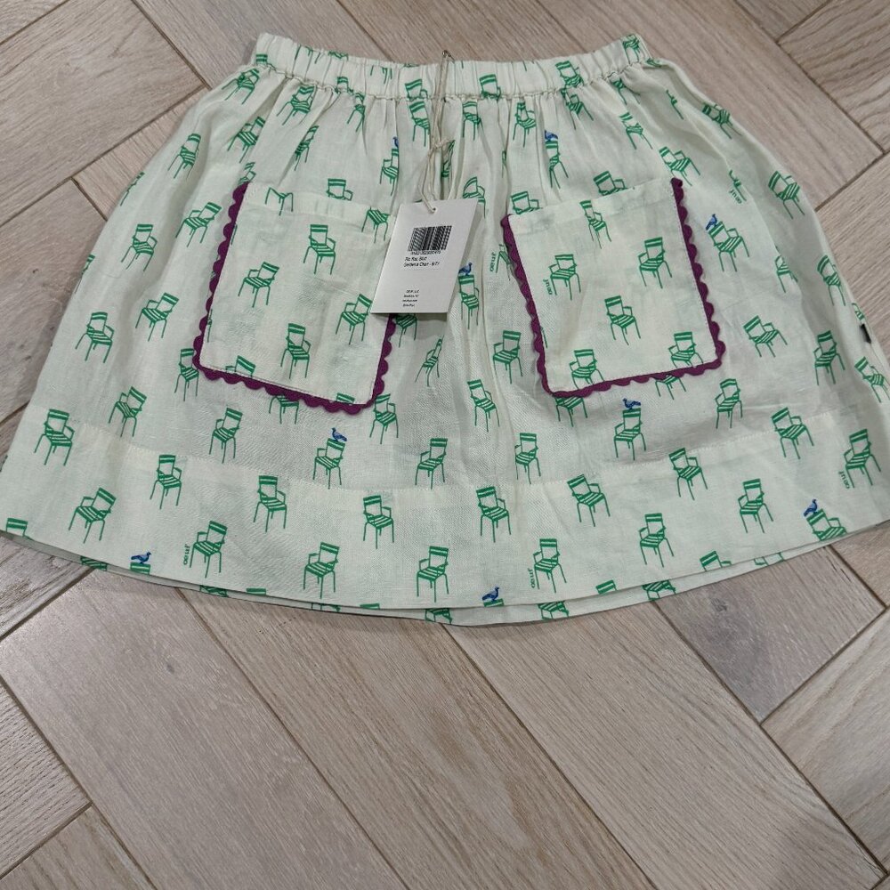 Brand New Oeuf Ric Rac Skirt - 6-7 Yr old